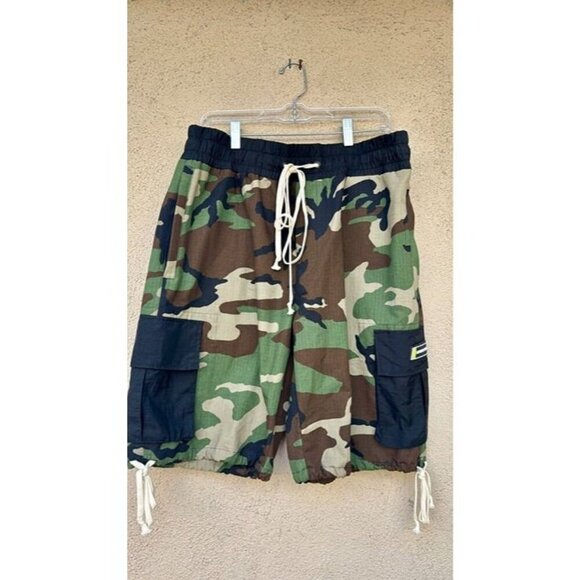 Daniel Patrick Mens Camo Shorts Large New Designer - Picture 1 of 9